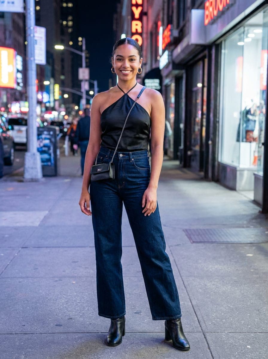 Going Out outfit, full body, members-only preview